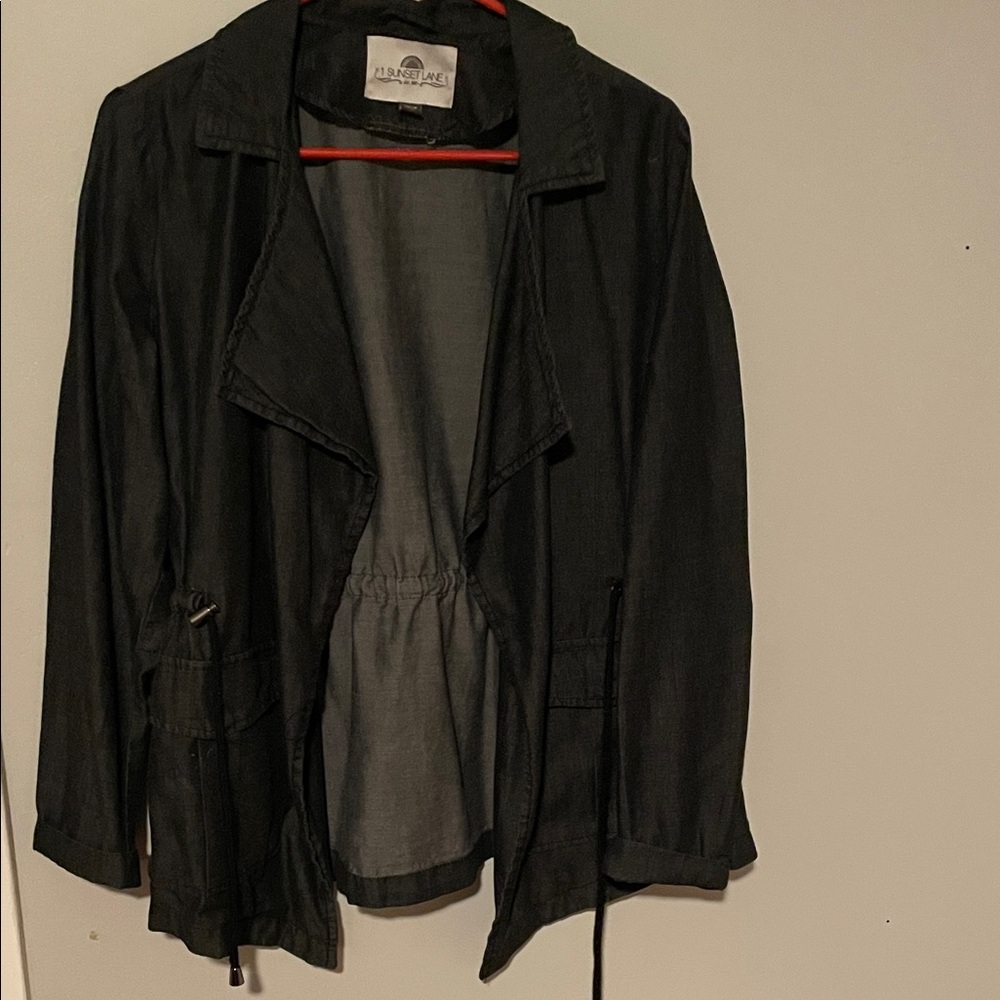 Classic Black Jean Jacket